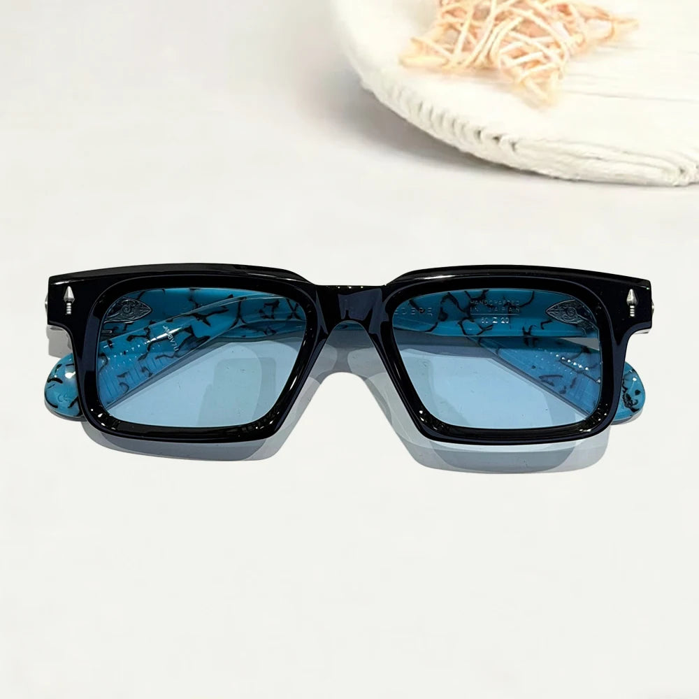 BELVEDERE Fashion Retro Square UV400 Sunglasses Unisex Fine Workmanship Brand Design Trendy Outdoor Driving Travel Sun Glasses