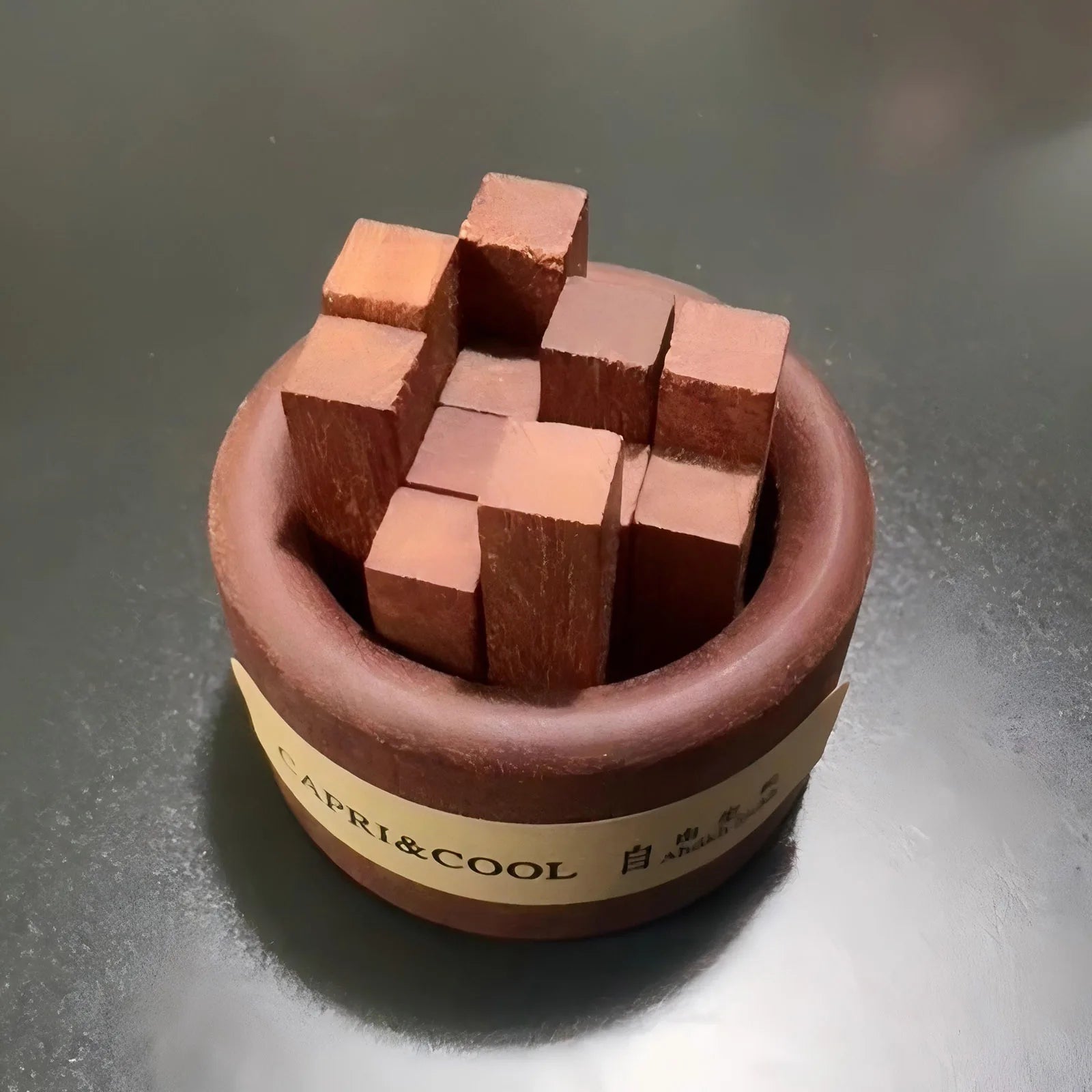 Creative Wood Diffuser Ornament – Mini Log Aroma Decor | Flameless Essential Oil Diffuser for Home Fragrance & Room Decoration