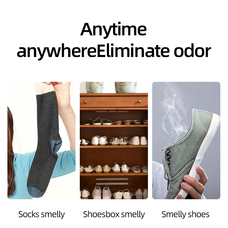 Shoes Deodorizing Removal Spray Foot Socks Odor Stink Freshener Shoe Cabinet Deodorant Feet Antiperspirant Health Care 100ml