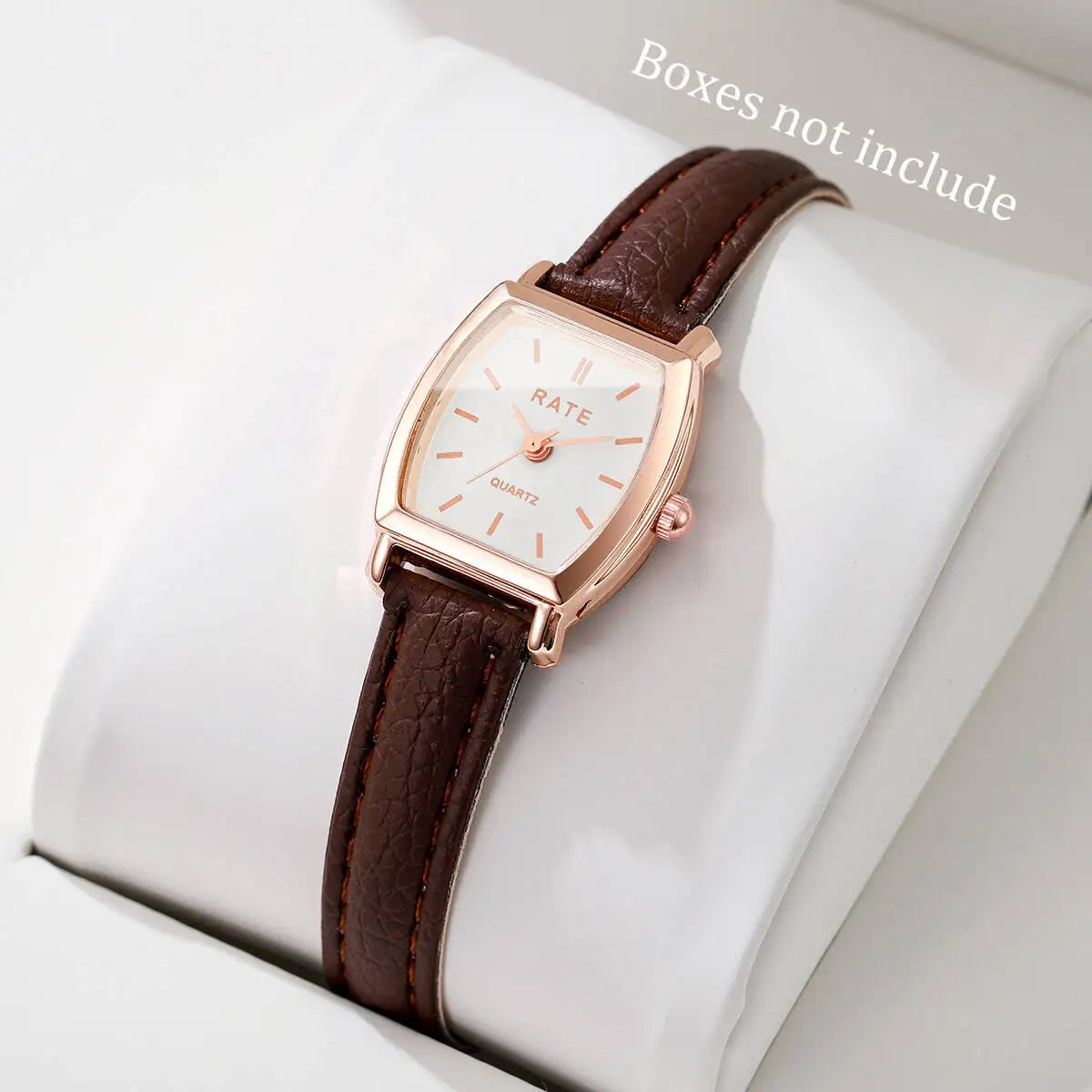 Fashion Women Watches Casual Small Dial Leather Strap Womens Quartz Watch Reloj Mujer Girls Clock（Without Box）