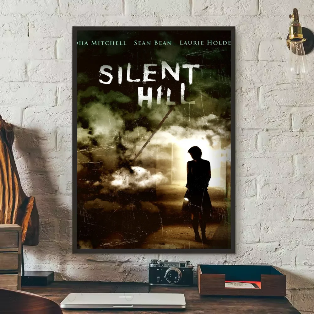 Hot Classic Silent Hill 3 Game anime Poster HD art sticky wall waterproof home living room bedroom bar aesthetic decoration