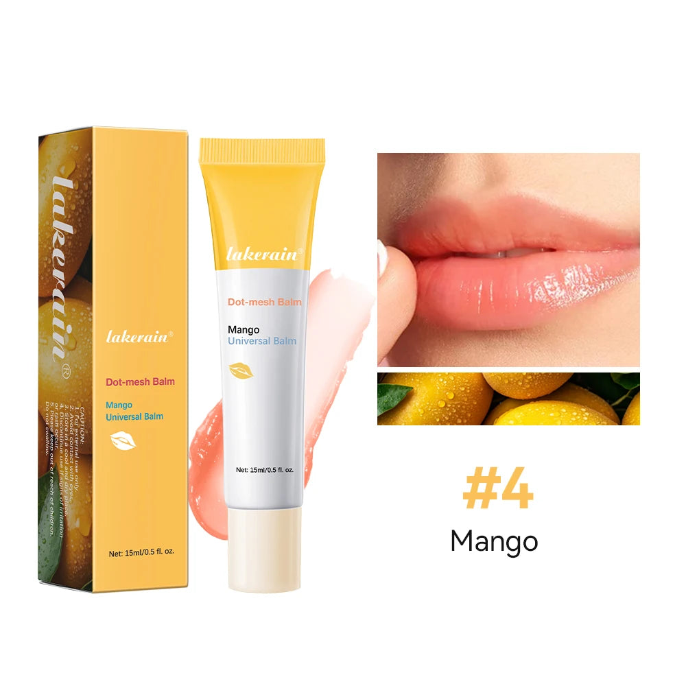 Fruit Lips Glosses Glossier Lip Balm Coconut Plumping Moisturizing Nourishing Hydration Exfoliating Skincare For Lips Cosmetics