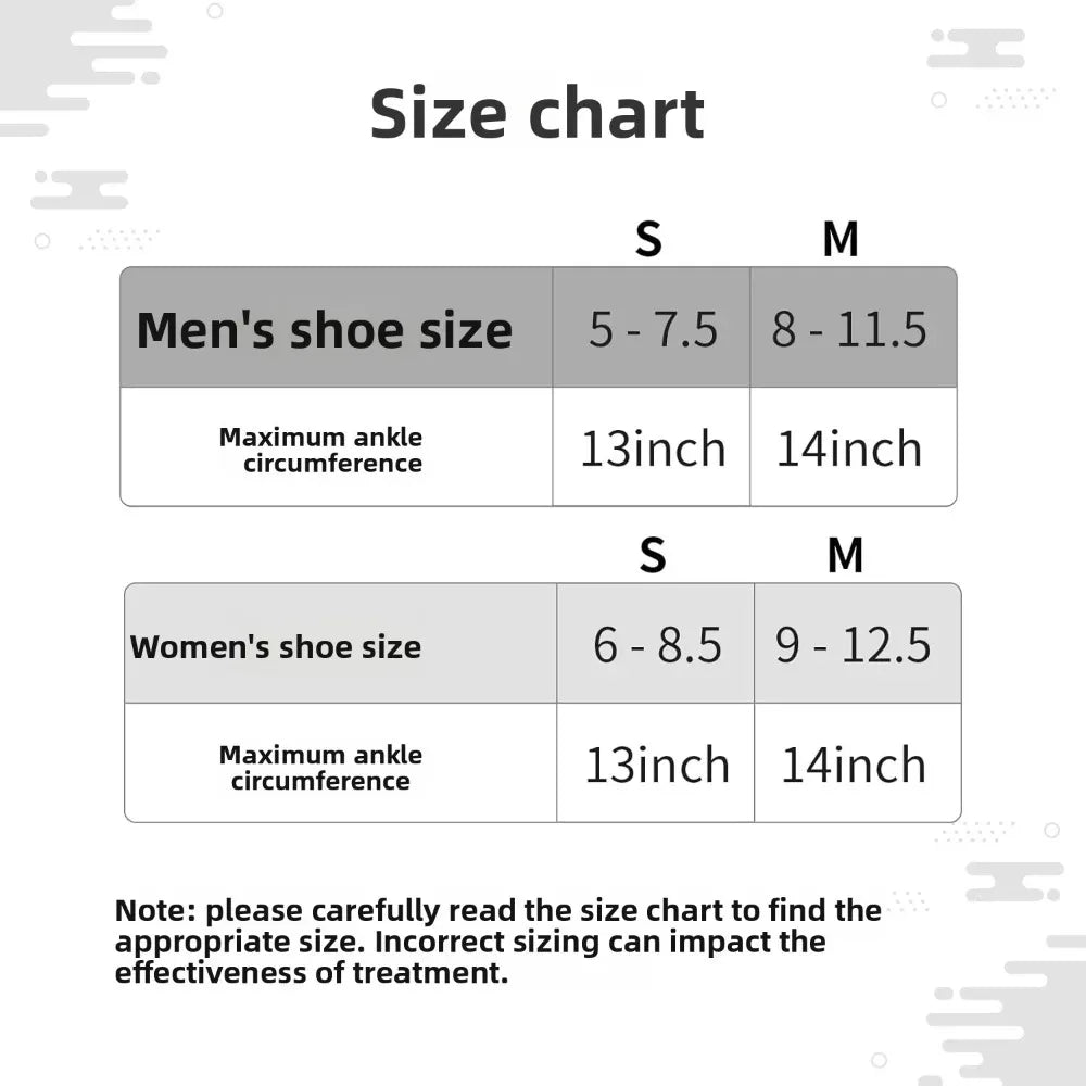 1PCS Night Splint for Foot Drop Adjustable Ankle Support Brace Plantar Fasciitis Relief Orthotic Device Rehab Care Men Women