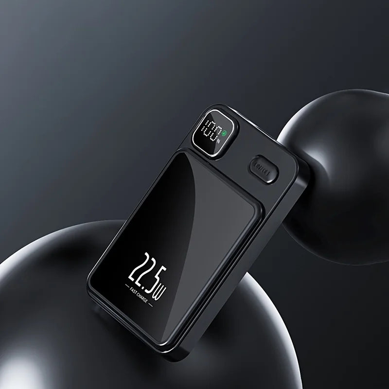 10000mAh Capacity Power Bank Magnetic Wireless 22.5W Ultra Super Fast Charging Magnetic Power Bank For Iphone15 Samsung
