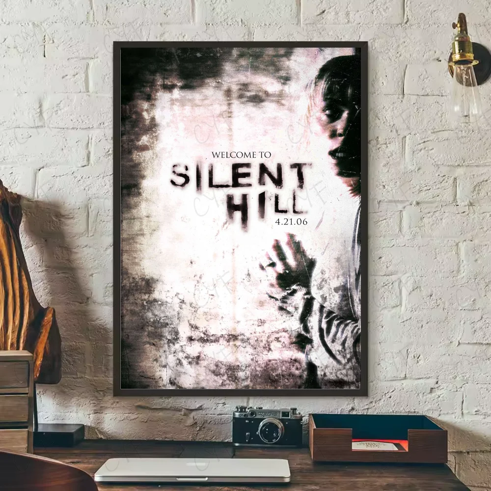 Hot Classic Silent Hill 3 Game anime Poster HD art sticky wall waterproof home living room bedroom bar aesthetic decoration
