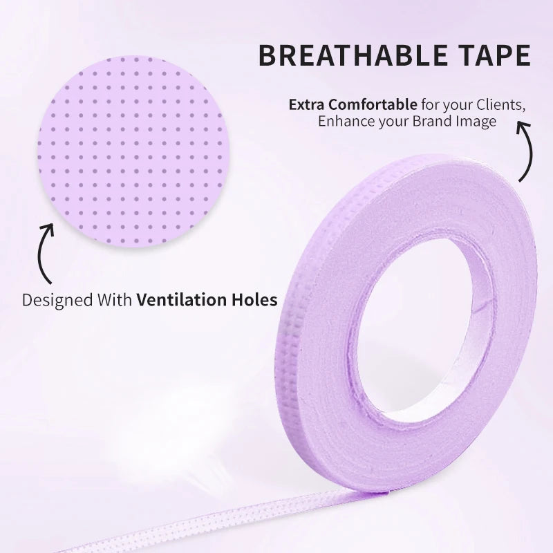 5/10pcs Micropore Tape for Eyelashes Lashes Extension Supplies Accessories Eyelash Tapes for Under Eyes Eyelash Extensions Tape