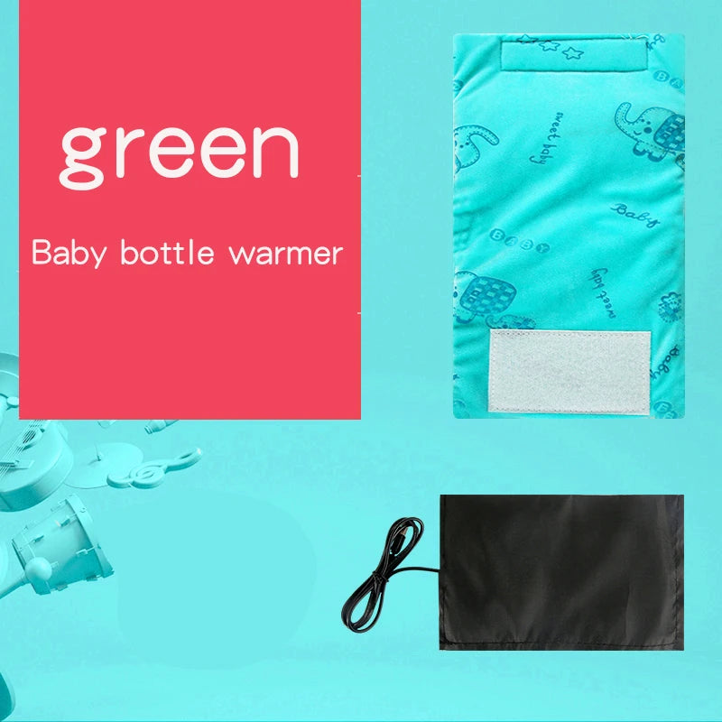 Universal Baby Bottle Warmer Water Formula Milk Warmer Baby Bag USB Nursing Bottle Heater Portable Thermal Bag for Travel