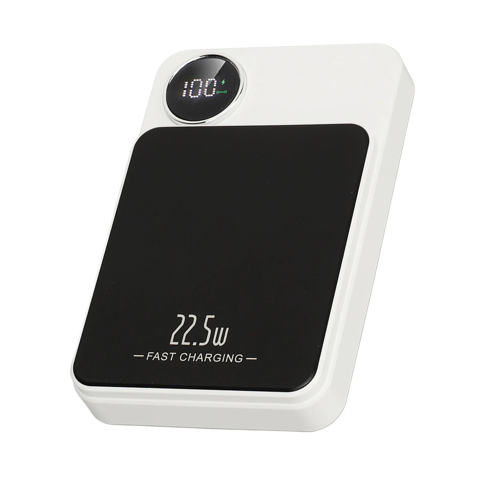 Clearance Deal Wireless Portable Charger Accurate Power Display Built in 5000mah Large Capacity Battery Magnetic Power Bank 15W