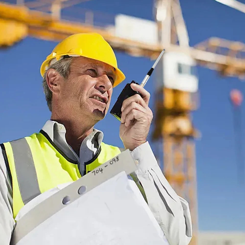 27MHz CB Radio Telescopic Antenna SMA Female 23cm-130cm Telescopic CB Antenna HT Amateur Antennas for CB Handheld/Portable Radio