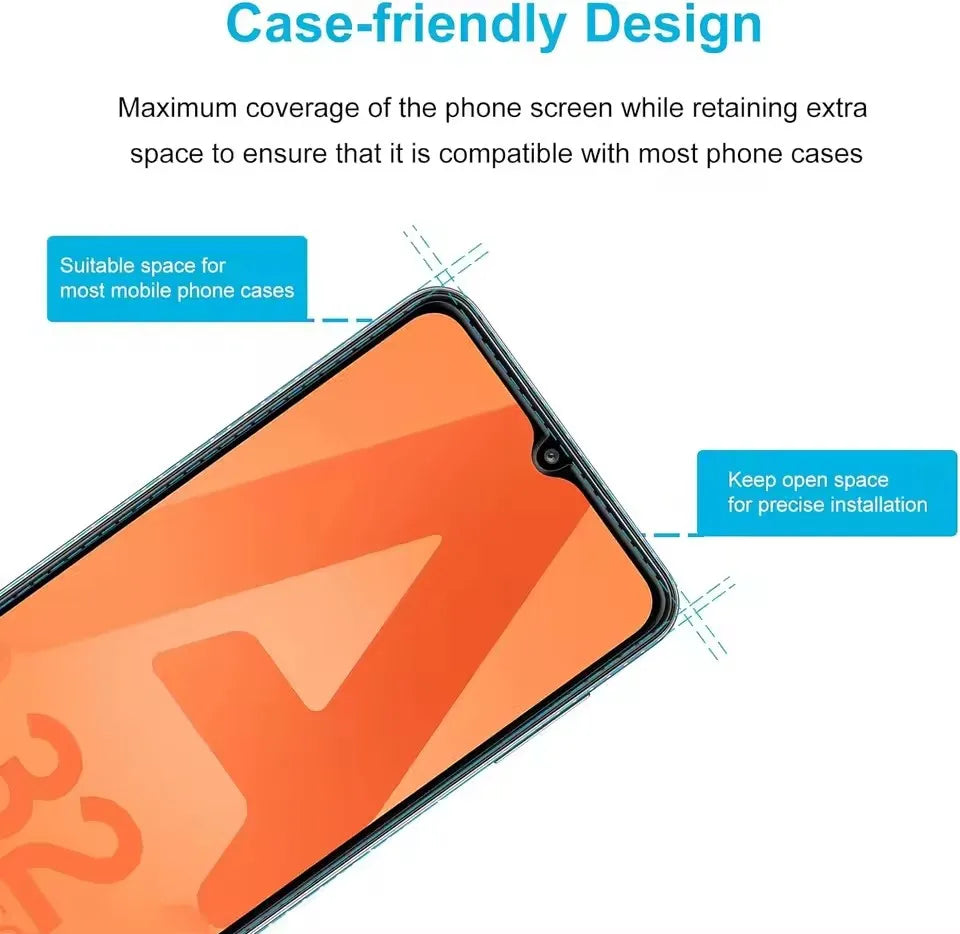3Pcs Tempered Glass For Samsung Galaxy A10 A10S A52S A32 A12 A51 A41 A31 A21 A11 A01 A70S A70 Screen Protector