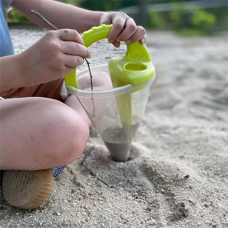 Beach Toys Funnel Shaped Plastic Outdoor Funnel Toys Children's Outdoor Watering Storage Sand Digging Tools Sand toy