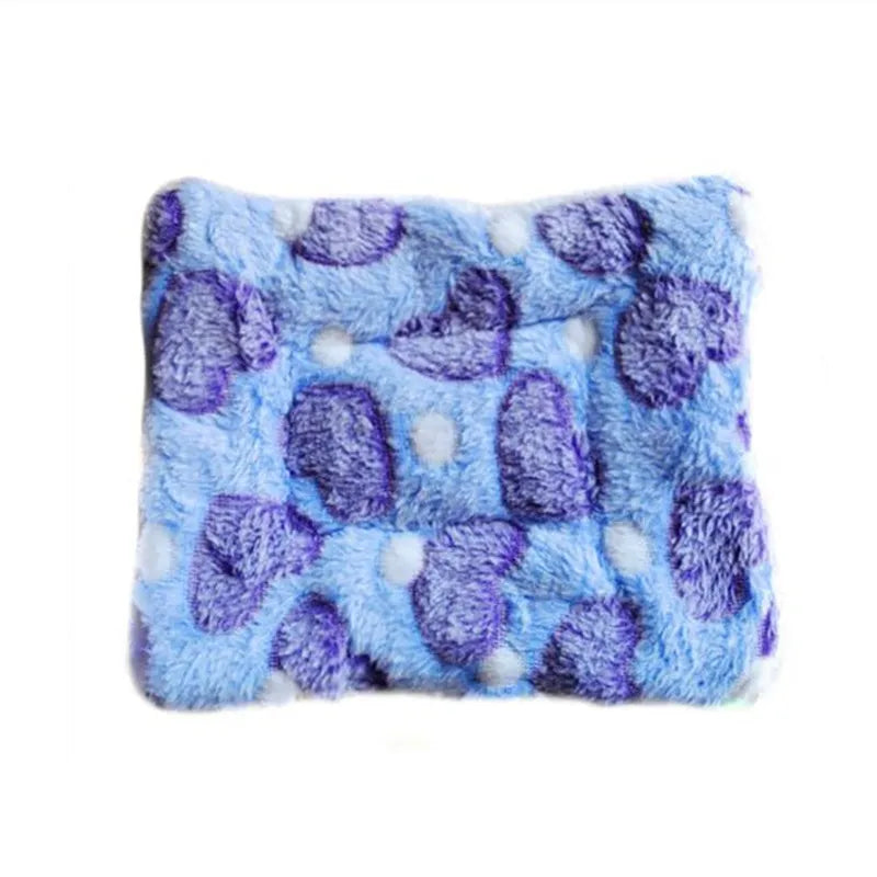 Small Guinea Pig Hamster Bed House Winter Warm Squirrel Hedgehog Rabbit Chinchilla Bed Mat House Nest Hamster Accessories