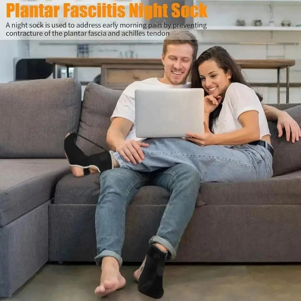 1PCS Night Splint for Foot Drop Adjustable Ankle Support Brace Plantar Fasciitis Relief Orthotic Device Rehab Care Men Women