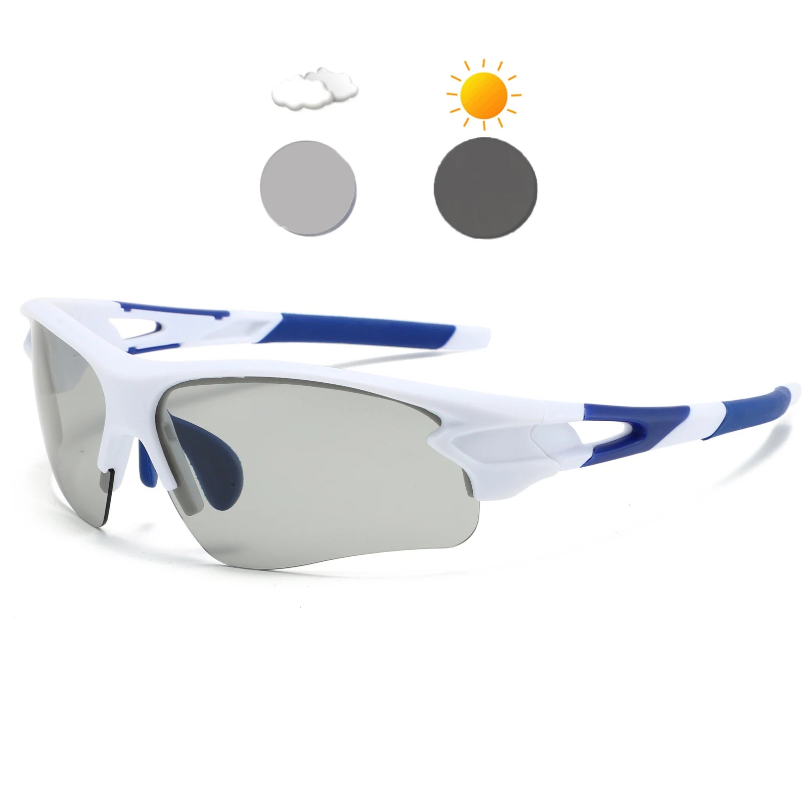 Men Women Polarized Photochromic Sunglasses Outdoor Sports Fishing Sun Glasses Cycling Running Driving Eyewear Hiking Goggles