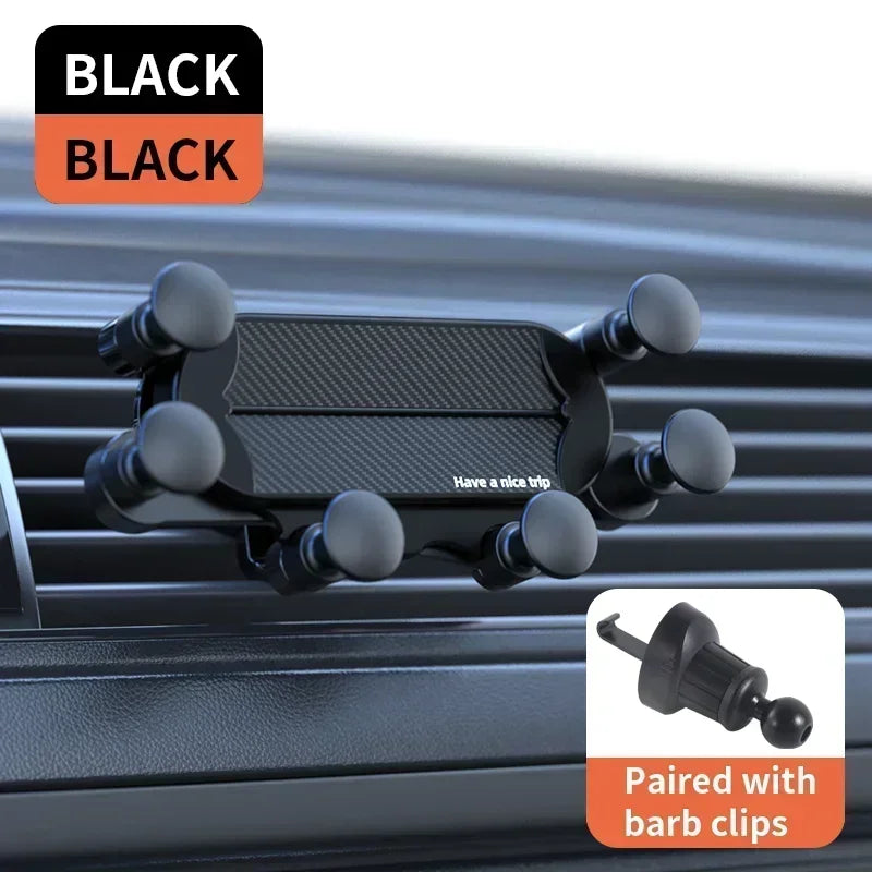 Car Vent Phone Mount Vehicle Air Vent Clip Cell Phone Holder Car Phone Holder Auto Lock Hands-Free Stand for 4-7inch Cellphone