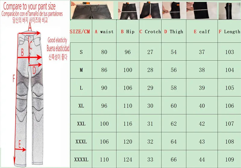 Motorcycle Winter Riding Jeans Men's Winter Warm Thick Pants Double Layer Fleece Tactical Cotton Long Trousers Men Pants Trouser