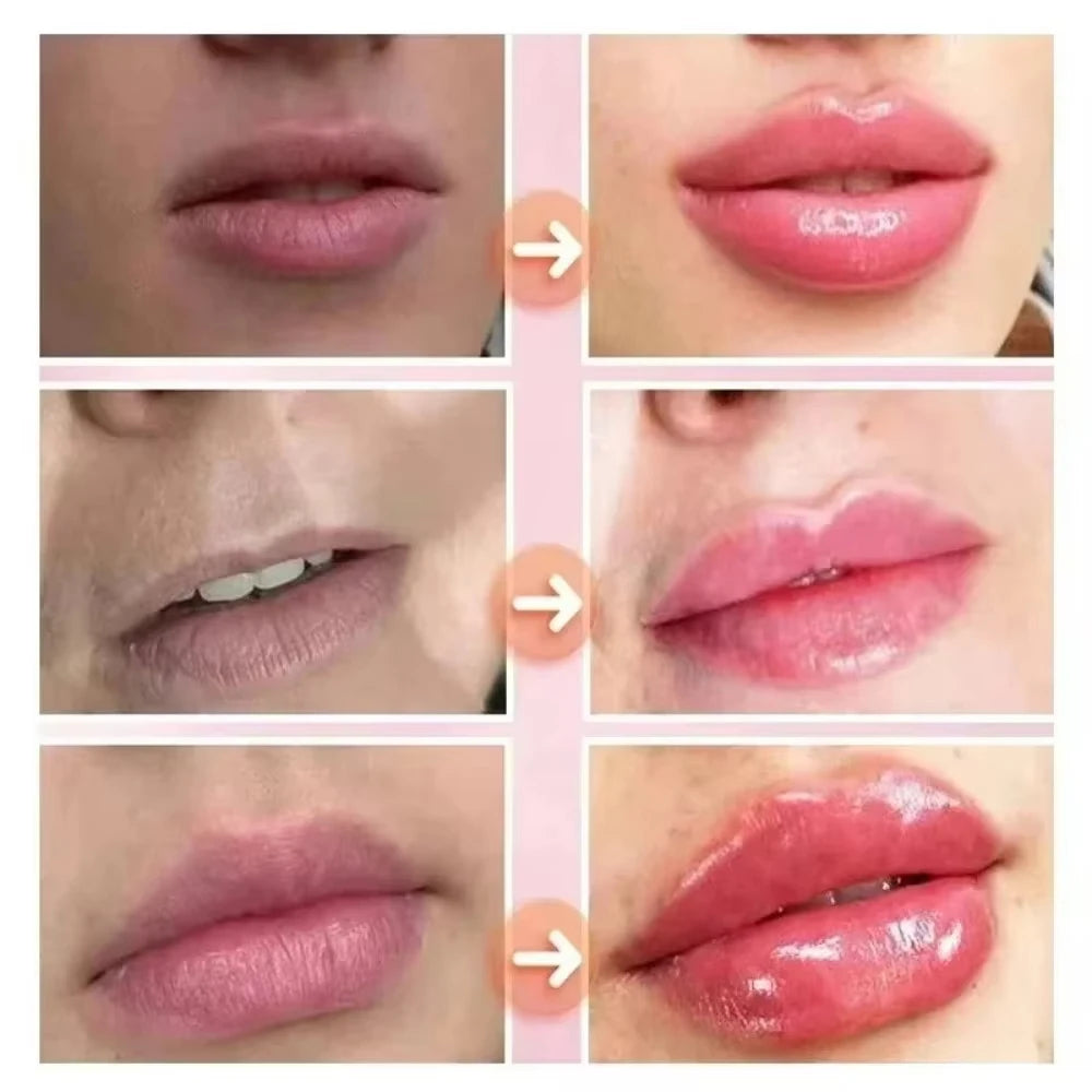 Lip Booster Plumping Serum Oil Hyaluronic Acid Moisturising Sexy Plumping Enhancer Stimulant Free Brightening Lightening Lines