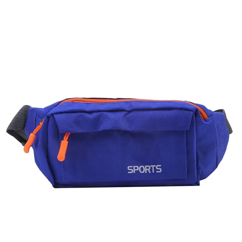 Breast Package Waterproof Outdoor Sports Bag Oxford Pouch Korean-style Waist Fanny Crossbody Male Banana