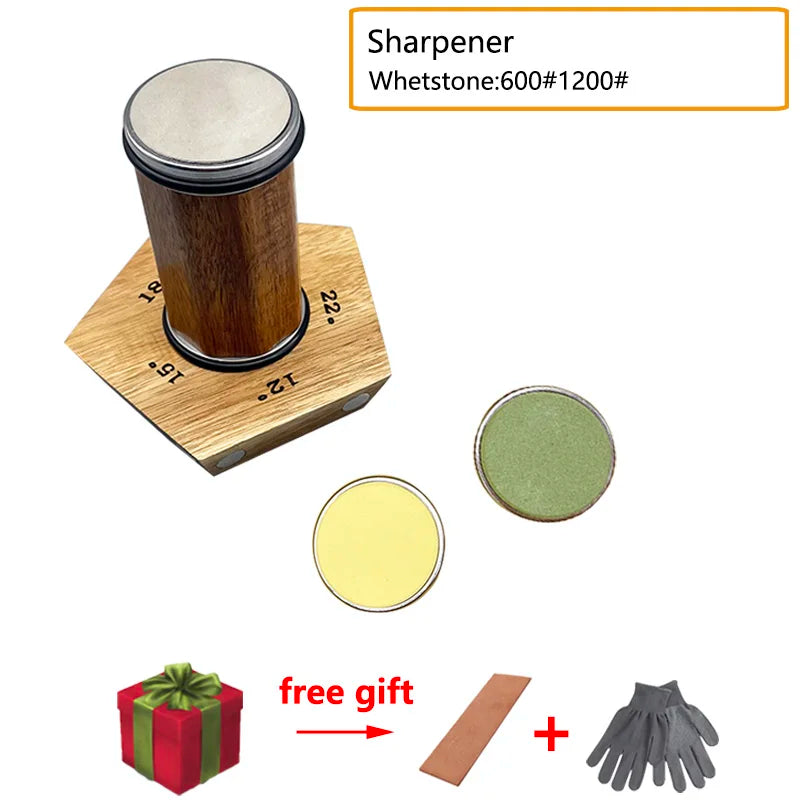 2025 NEW Rolling Knife Sharpener Knife Holder Diamond Sharpener Stone Whetstone Sharpening Angles Grind Stone Kitchen Tools