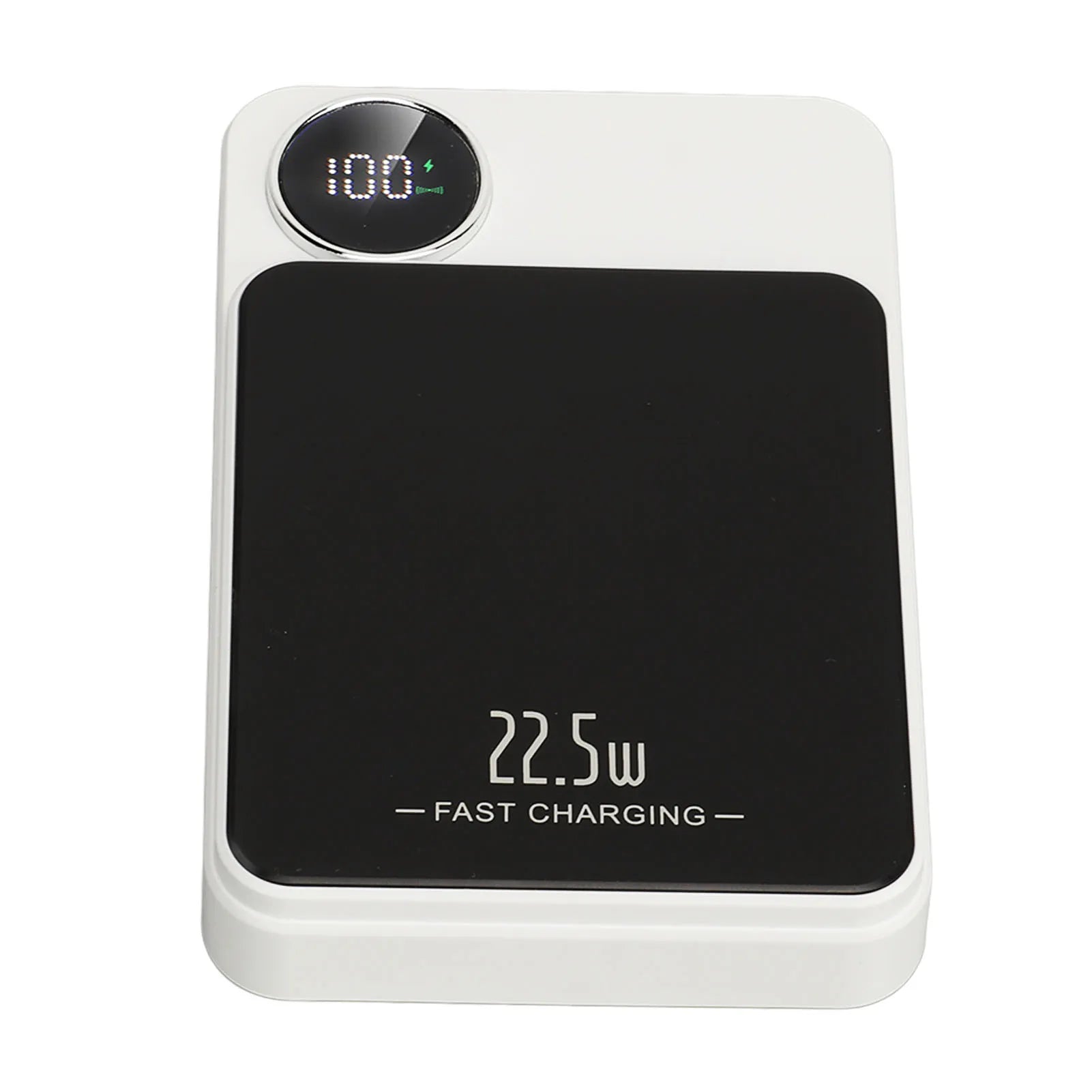 Clearance Deal Wireless Portable Charger Accurate Power Display Built in 5000mah Large Capacity Battery Magnetic Power Bank 15W