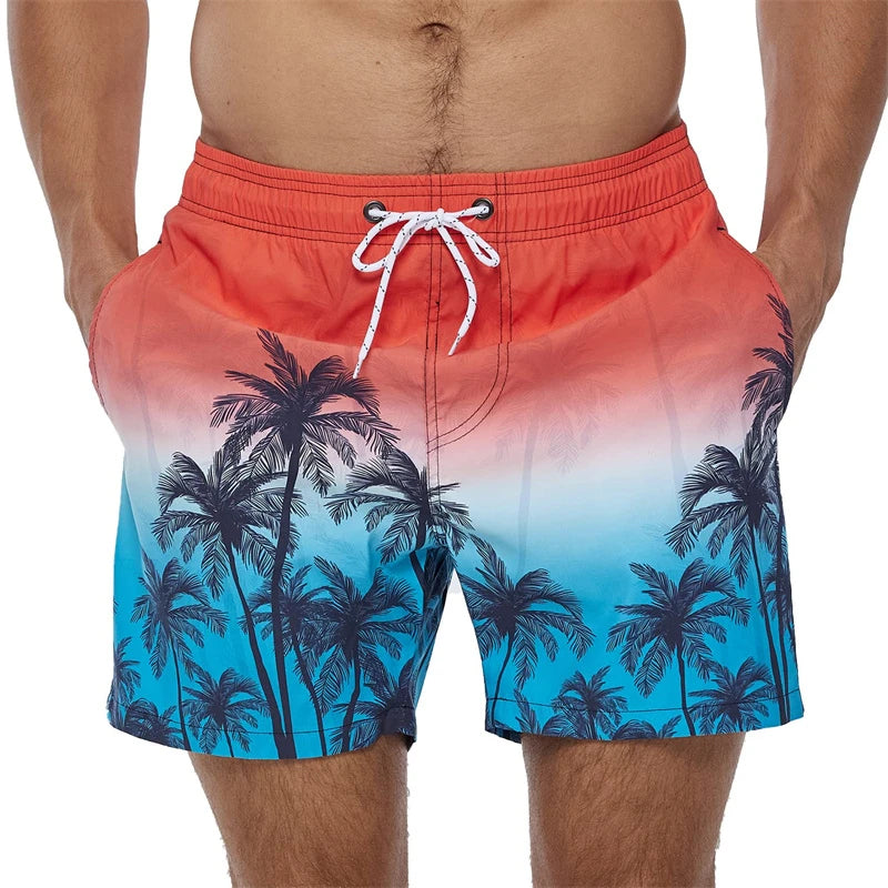 New 3D Simple Graphic Beach Shorts Men Women Fruit Pineapple Print Surf Board Trunks Hawaii Swimwear Pants Kids Cool Ice Shorts