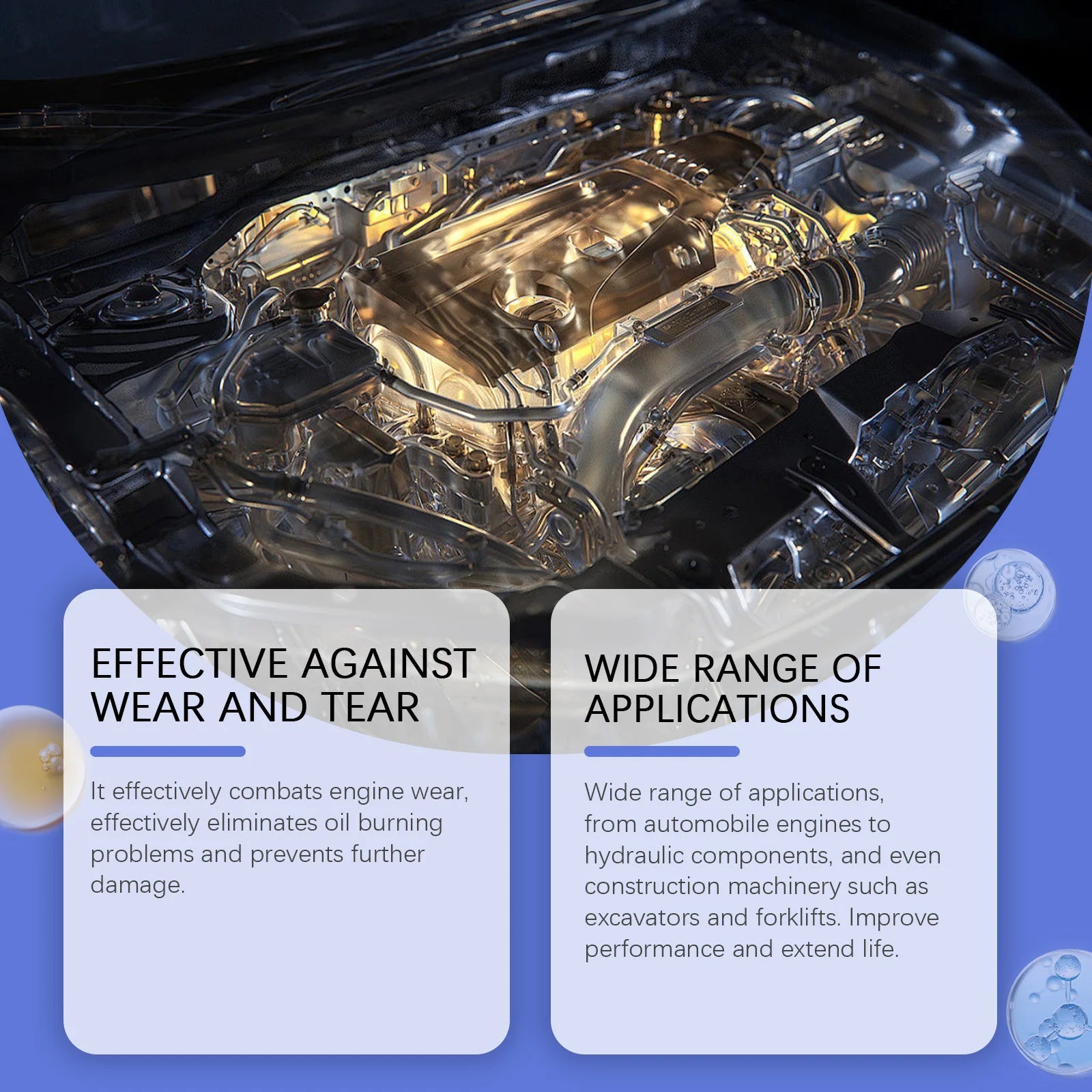 100ml Car Engine Carbon Removal Repair Agents Powerful Cleaner Care Liquid Cylinder Decarbonization Noise Reduction Repair