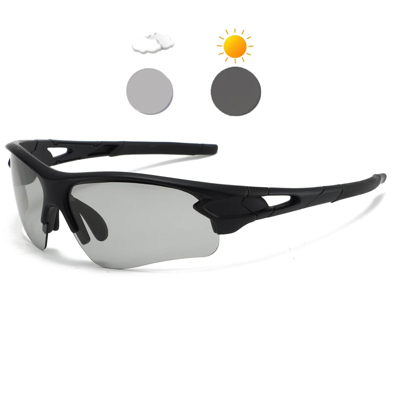 Men Women Polarized Photochromic Sunglasses Outdoor Sports Fishing Sun Glasses Cycling Running Driving Eyewear Hiking Goggles