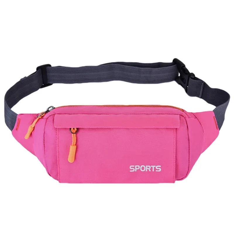 Breast Package Waterproof Outdoor Sports Bag Oxford Pouch Korean-style Waist Fanny Crossbody Male Banana