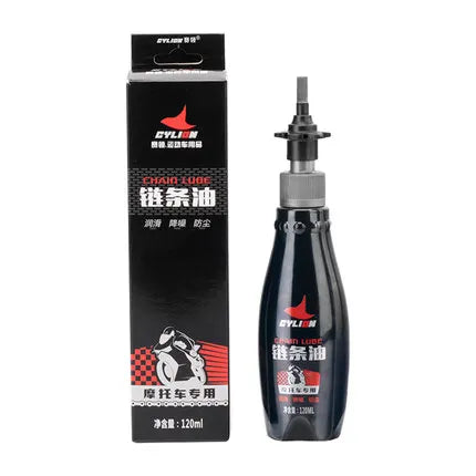 120ML Motorcycle Engine Chain Oil Noise Reduction Lubricant for Electric Vehicle Repair and Maintenance