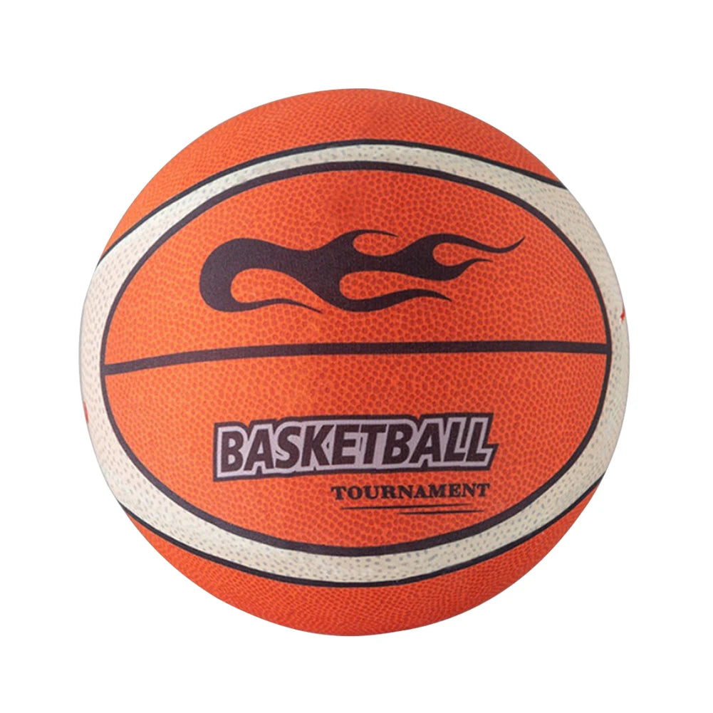 18/21/24cm Silent Basketball High-Resilience Bouncing Mute Ball Size 3/5/7 Training Foam Ball for Various Indoor Activities