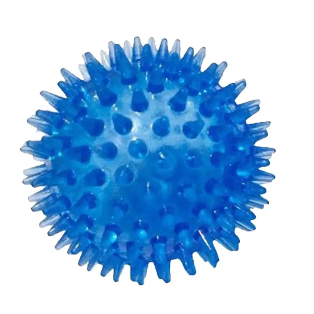 Pet Toy TPR Sound From Hi Toy Ball Dog Bite Resistant Elastic Prick Ball Medium Large Dog Toy