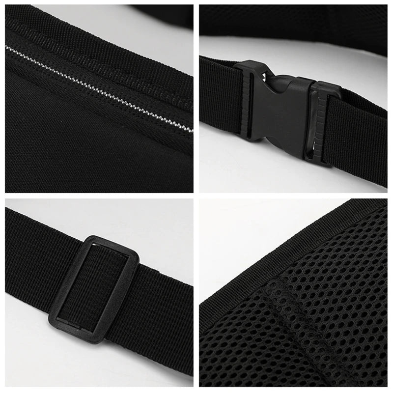 Professional Running Waist Bag Sports Belt Pouch Mobile Phone Case Men Women Hidden Pouch Gym SportsBags Running Belt Waist Pack