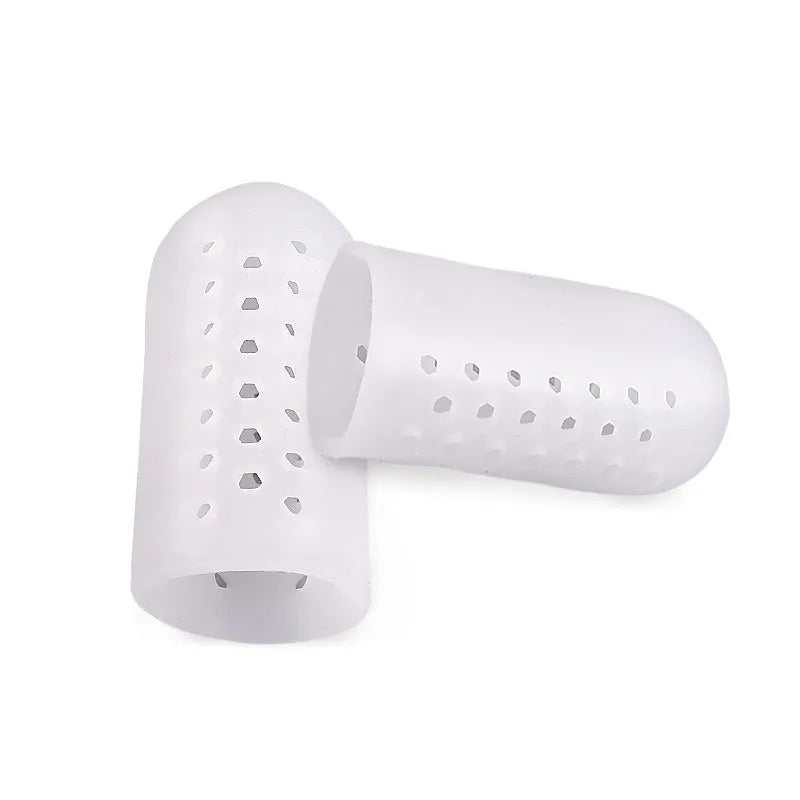 2Pcs=1Pair Silicone Toe Caps Anti-Friction Breathable Prevents Blisters Toe Caps Cover Protectors Foot Care Toe Protector