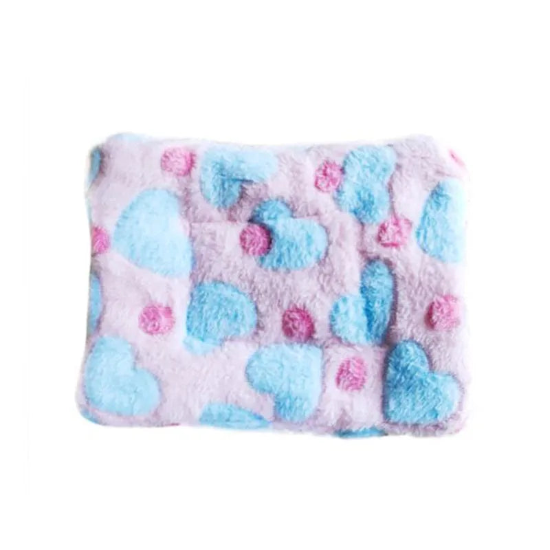 Small Guinea Pig Hamster Bed House Winter Warm Squirrel Hedgehog Rabbit Chinchilla Bed Mat House Nest Hamster Accessories