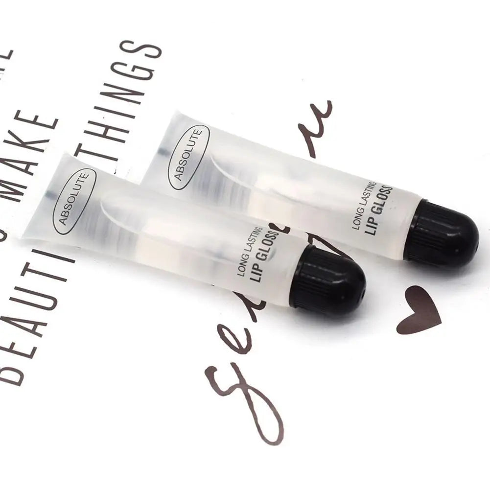 Transparent hose colorless lip oil lip moisturizing gloss fade lip lines lip gloss anti dry cracking 18ML Lip Care Oil