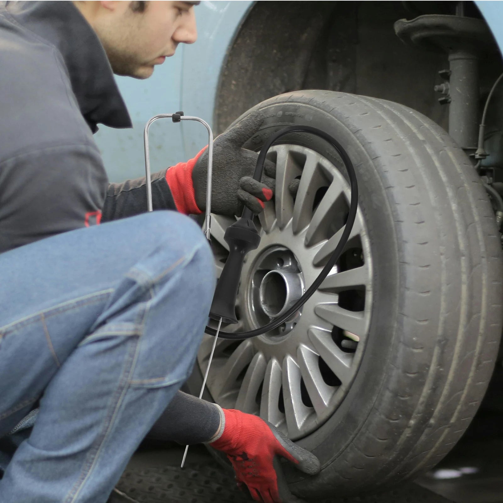 Stethoscope Cylinder Auto Noise Detection Tool Mechanics Engine Car Maintaining Mechanical Testing