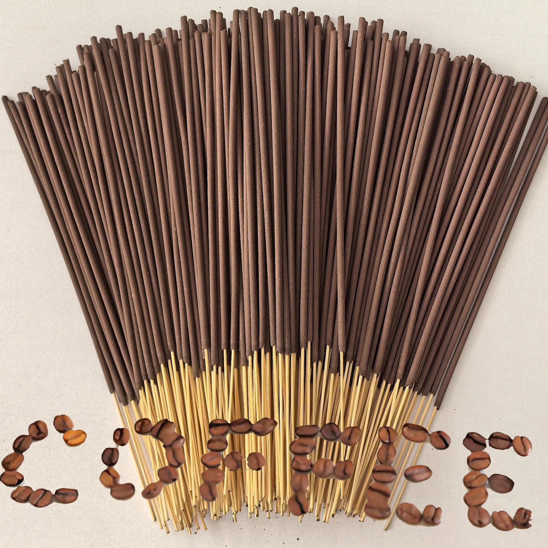 11/77/141Pcs, High-Grade Coffee-Scented Incense Sticks, Made of Natural Fragrance Powder, More Suitable for Those Who Love the Coffee Scent, a Must-Have for Home with Long-Lasting Fragrance