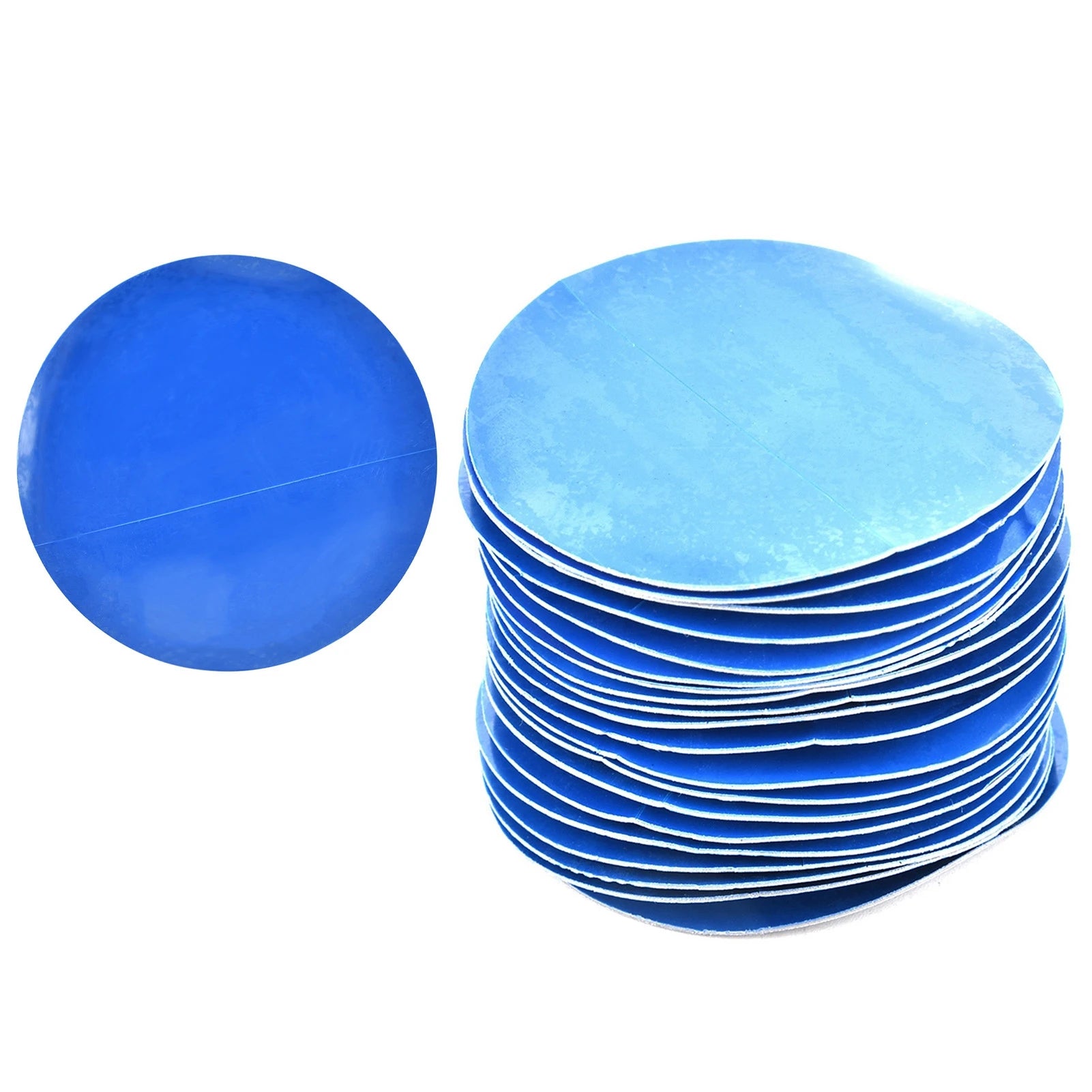 Tire repair film 80Pcs/Box 58mm Car Round Natural Rubber Tire Tyre Puncture Repair Cold Patch Tubeless Patches