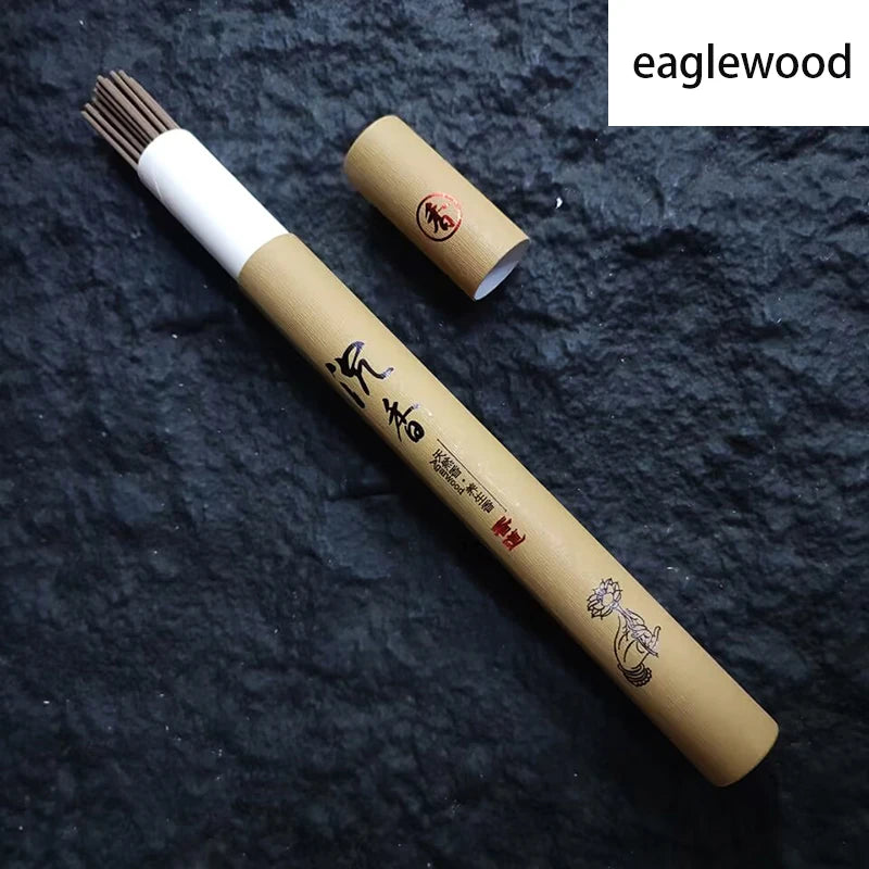 40 Sticks/pot Natural Sandalwood Incense Sticks Sleep Chinese Home Scents Aromatherapy Room Fragrance Buddhist Supplies Incenses