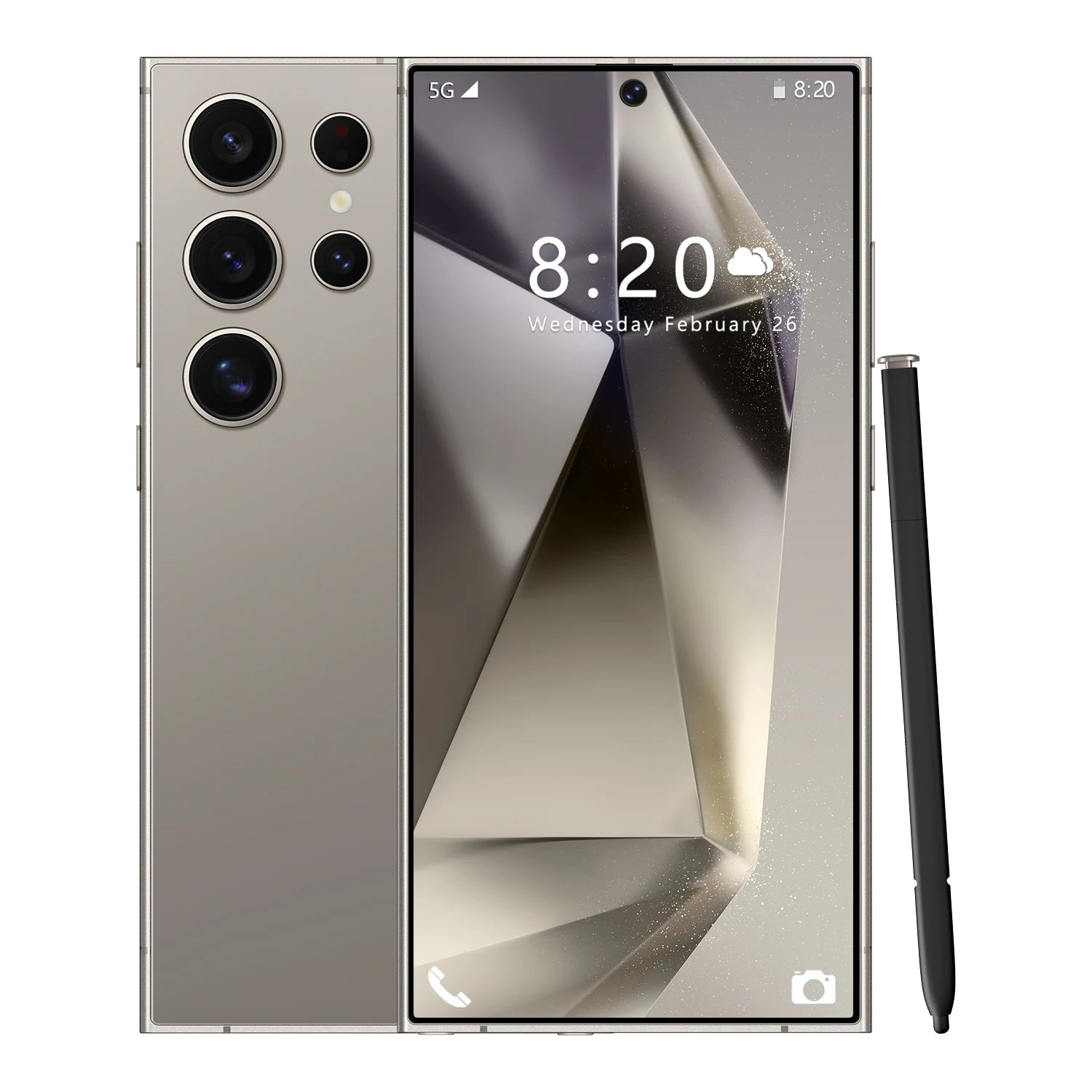 S24 Ultra,Smartphone Android,6.8 inch,8GB RAM,256GB，512GB 1TB ROM,Dual SIM,Mobile phone,Google Play Store,24+48MP,5500mAh