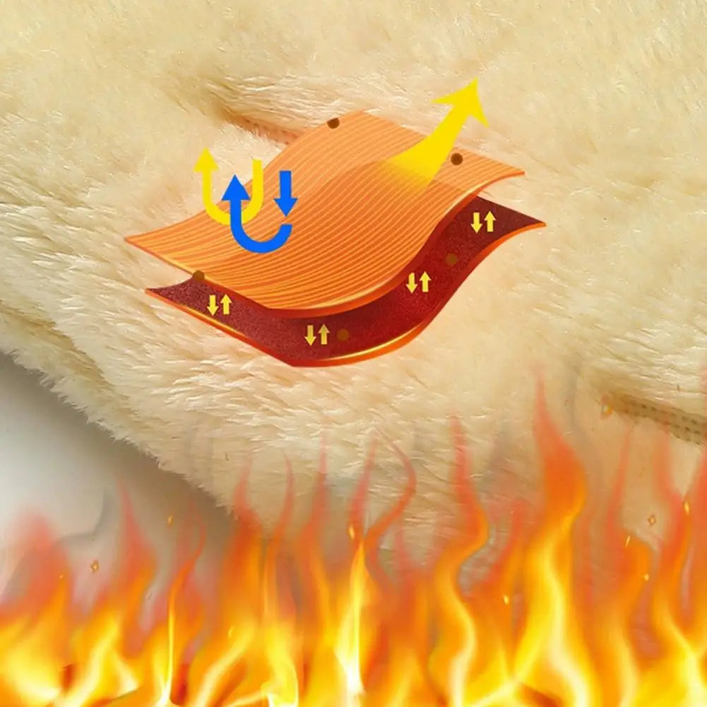 Cashmere Thickened Motor Motorcyle Cycling Pants High Quality Fleece Fabric Heat Insulation Warm Motorcycle Riding Equipment