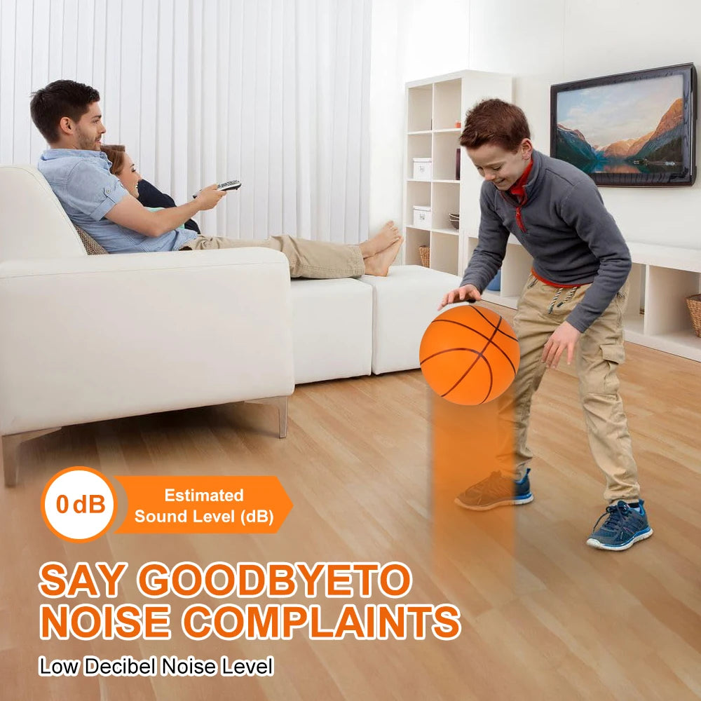 Silent Foam Basketball Size 3/5/7 Indoor Mute Training Ball with Noise-Free Bounce Fast Shipping Boy and Girl Birthday Gift