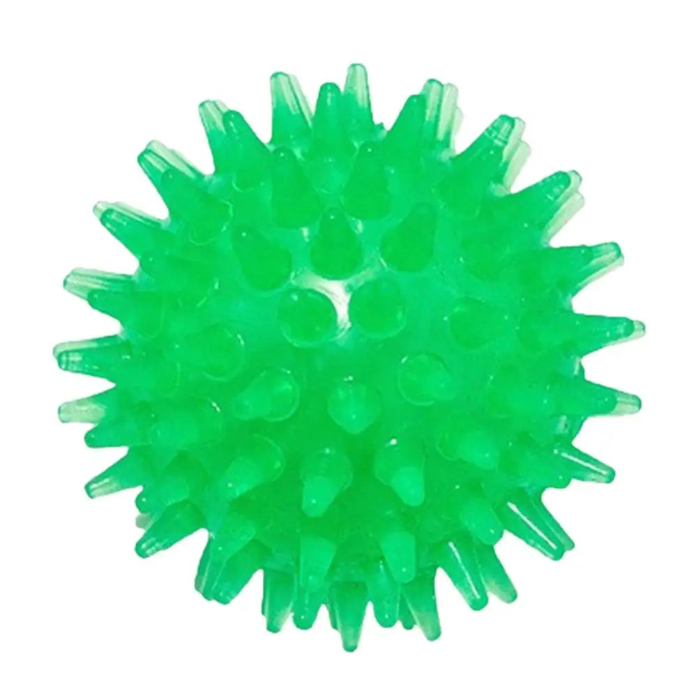 Pet Toy TPR Sound From Hi Toy Ball Dog Bite Resistant Elastic Prick Ball Medium Large Dog Toy