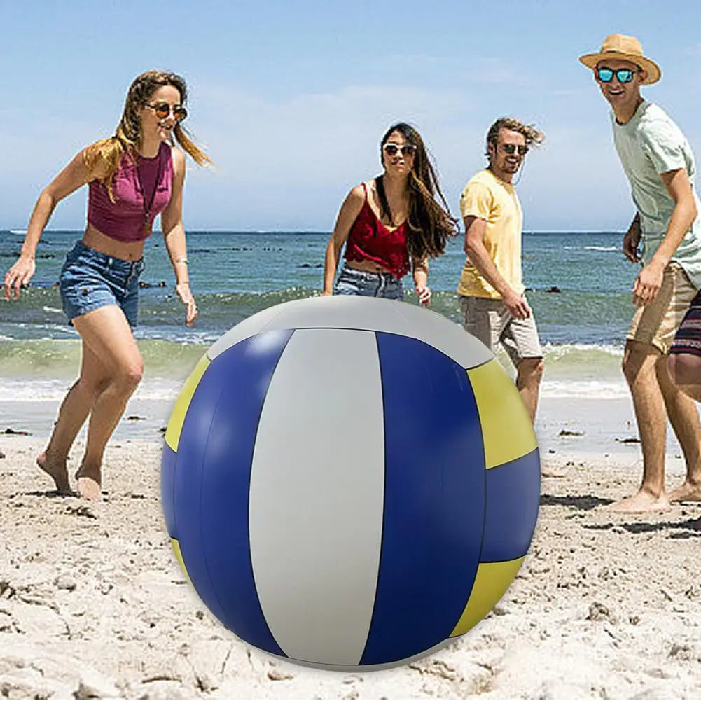 New Giant PVC Inflatable Beach Volleyball Big Football Outdoor Grass Ball Fun Sports Meeting Ball Team Building Beach Volleyball