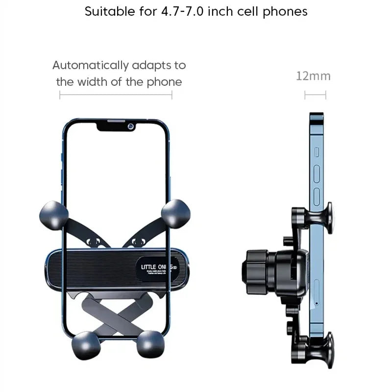 Gravity Car Phone Holder Air Vent Mount Cell Phone Holder in Car Mobile Support For iPhone 13 12 Xiaomi Universal for 4.7-7 inch